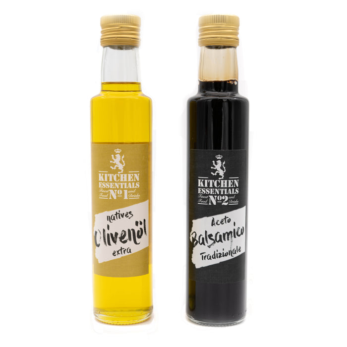 No1 & No2 KITCHEN ESSENTIALS - Natives Olivenöl & Aceto Balsamico
